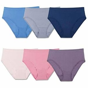 Fruit of the Loom Women Seamless Panties Size 6